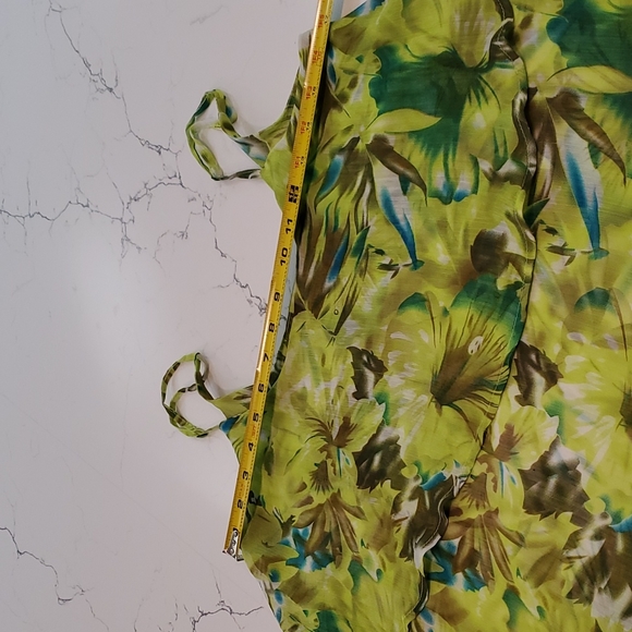 WET SEAL Spaghetti Strap Floral Layered Babydoll Flowy Summer Top ~ EUC - Picture 4 of 9